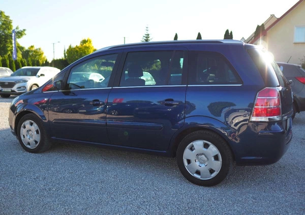 Opel Zafira cena 13900 przebieg: 227000, rok produkcji 2007 z Rzgów małe 497